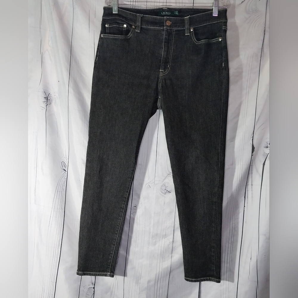 Lauren Ralph Lauren Premier Ankle Skinny Classic Preppy Jeans Size 12